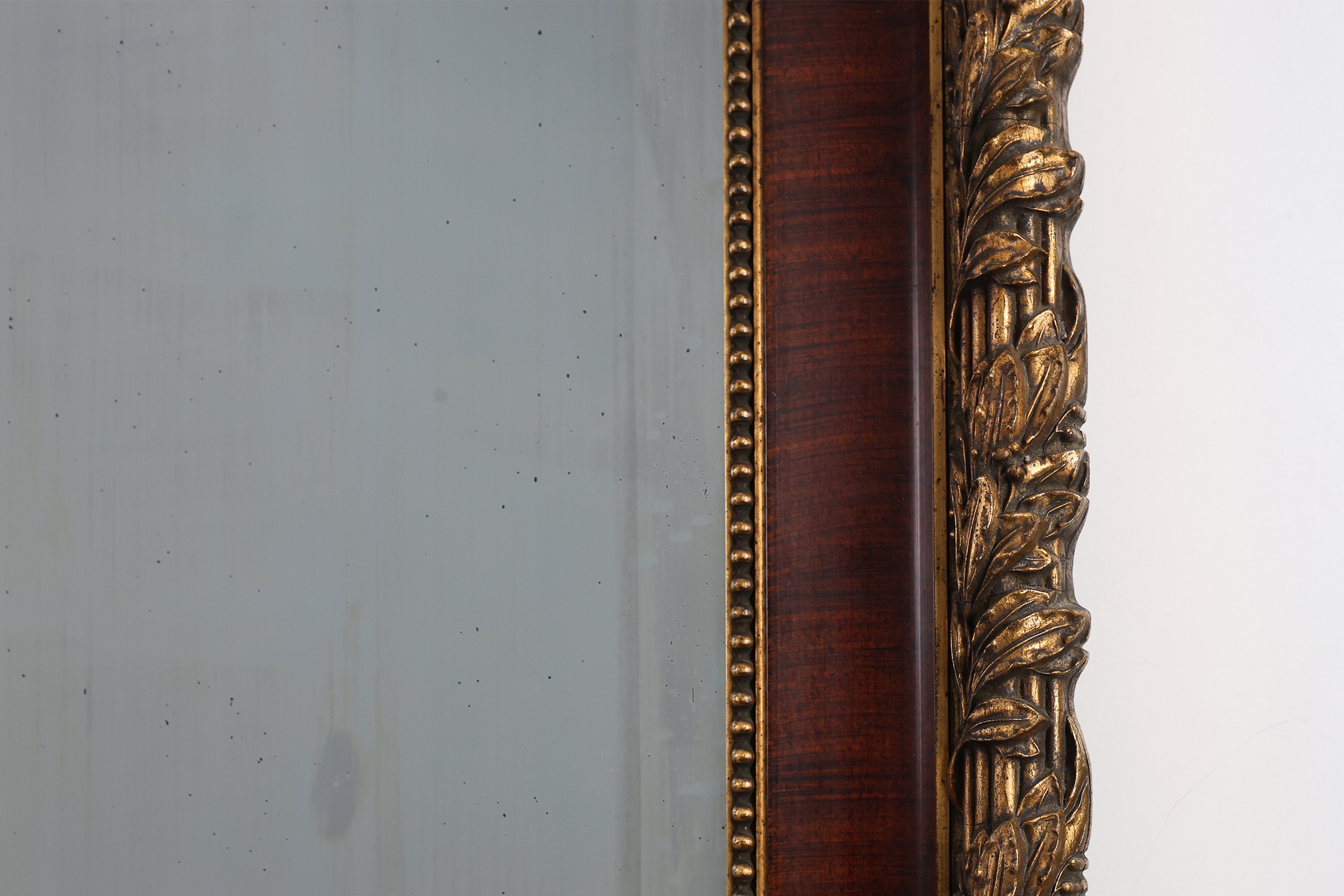 French classical mirror with gilded details, ca. 1900thumbnail